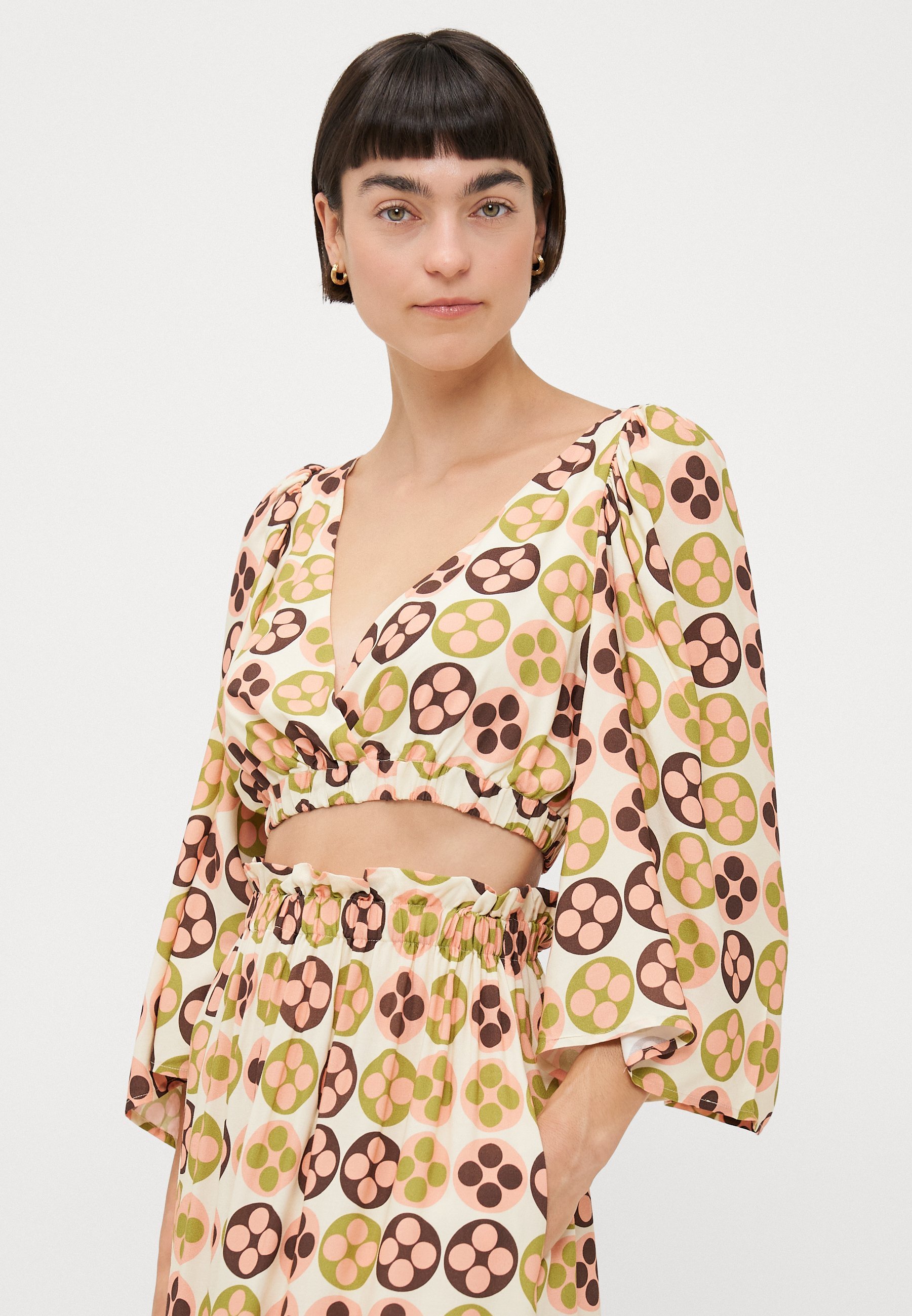 ADRIANA DEGREAS GIARDINO SKIRT SET - Dodatek plażowy - wielokolorowy