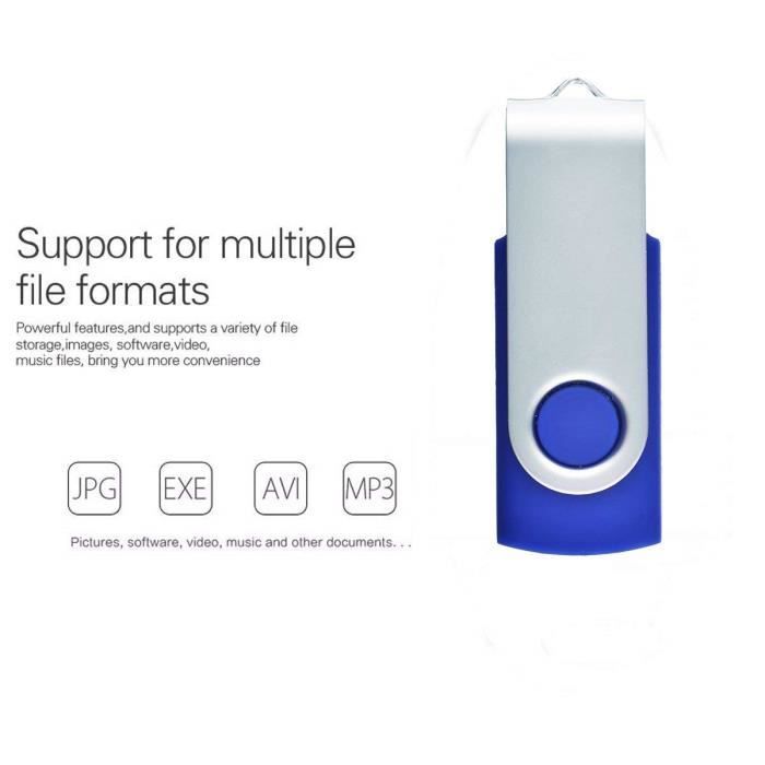 4GB USB-flashdrive - Pak van 10 USB 2.0-flashdrives - Flash-opslag - Gratis draagkoordjes - 4GB*1