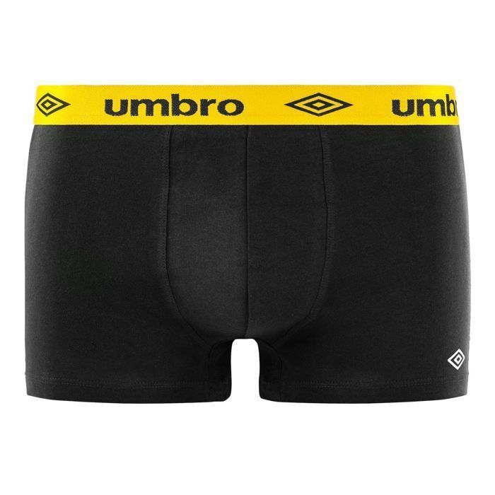 Umbro herenboxershorts - zwart (verpakking van 4)