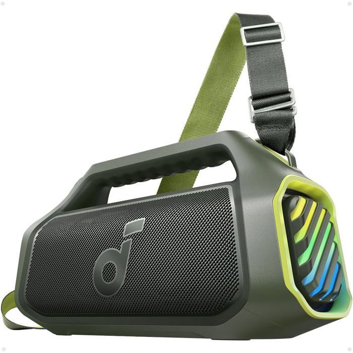 Enceinte Bluetooth - SOUNDCORE - Boom 2 Plus - 140W - IPX7 - BassUp 2.0 - RGB