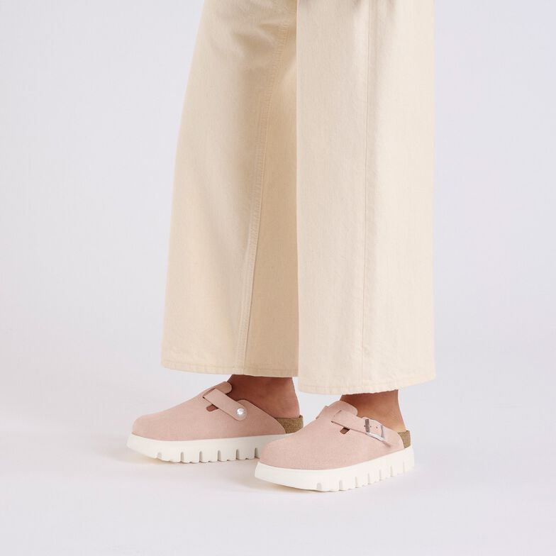 Boston Chunky Pelle scamosciata - Light Rose Light Rose