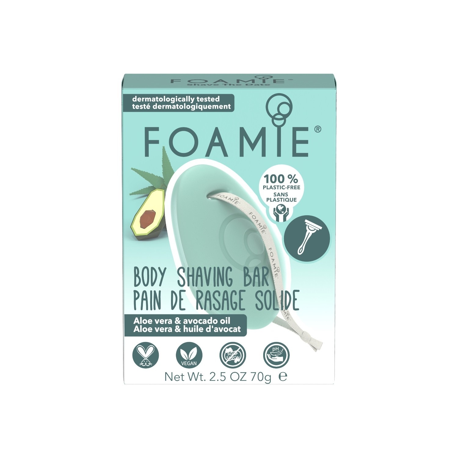 FOAMIE skutimosi kreminis muilas kūnui skutimuisi -