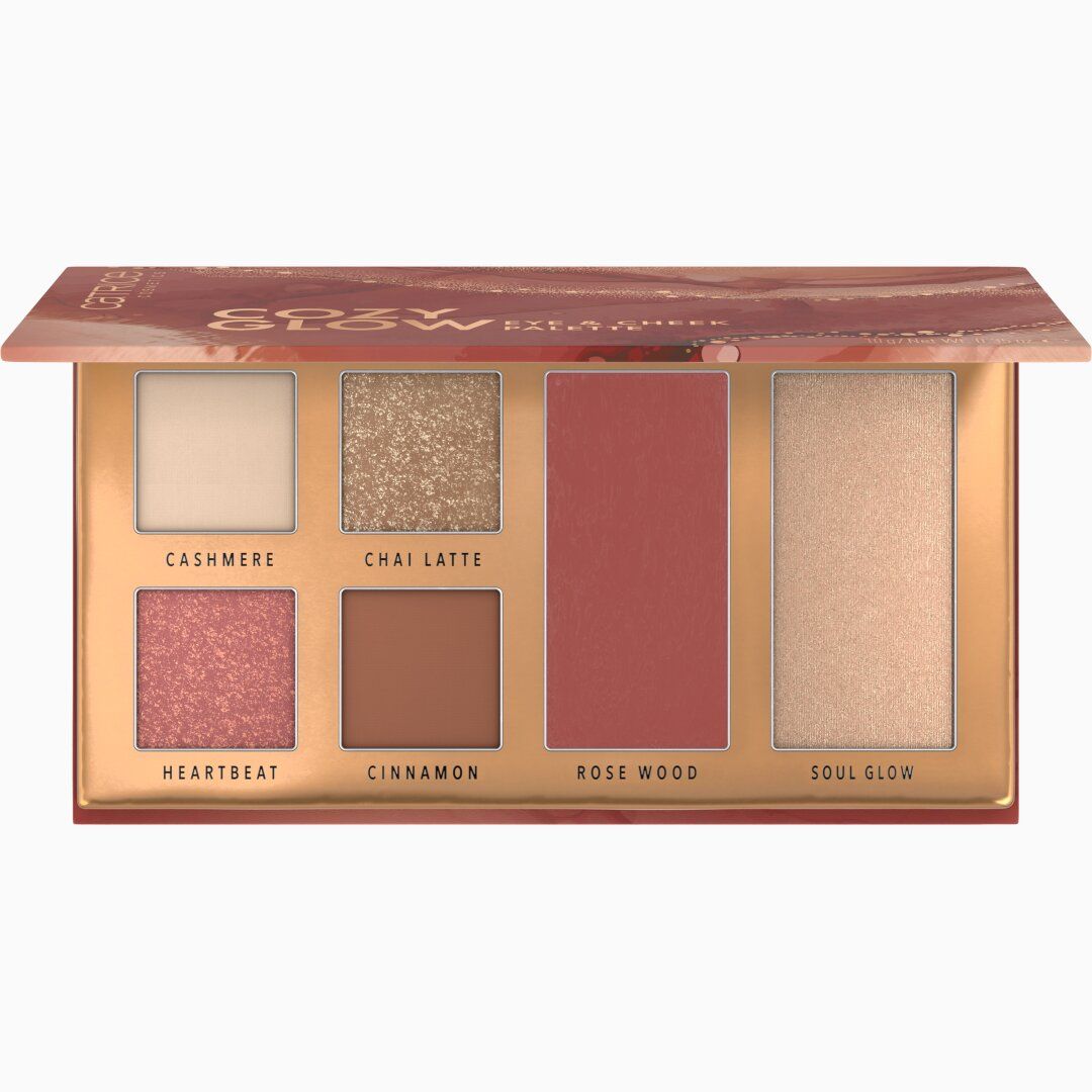 Paleta za oči i obraze Cozy Glow Palete za sjenila i šminku