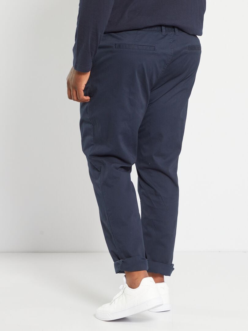 Calça Chino Slim L32 - AZUL