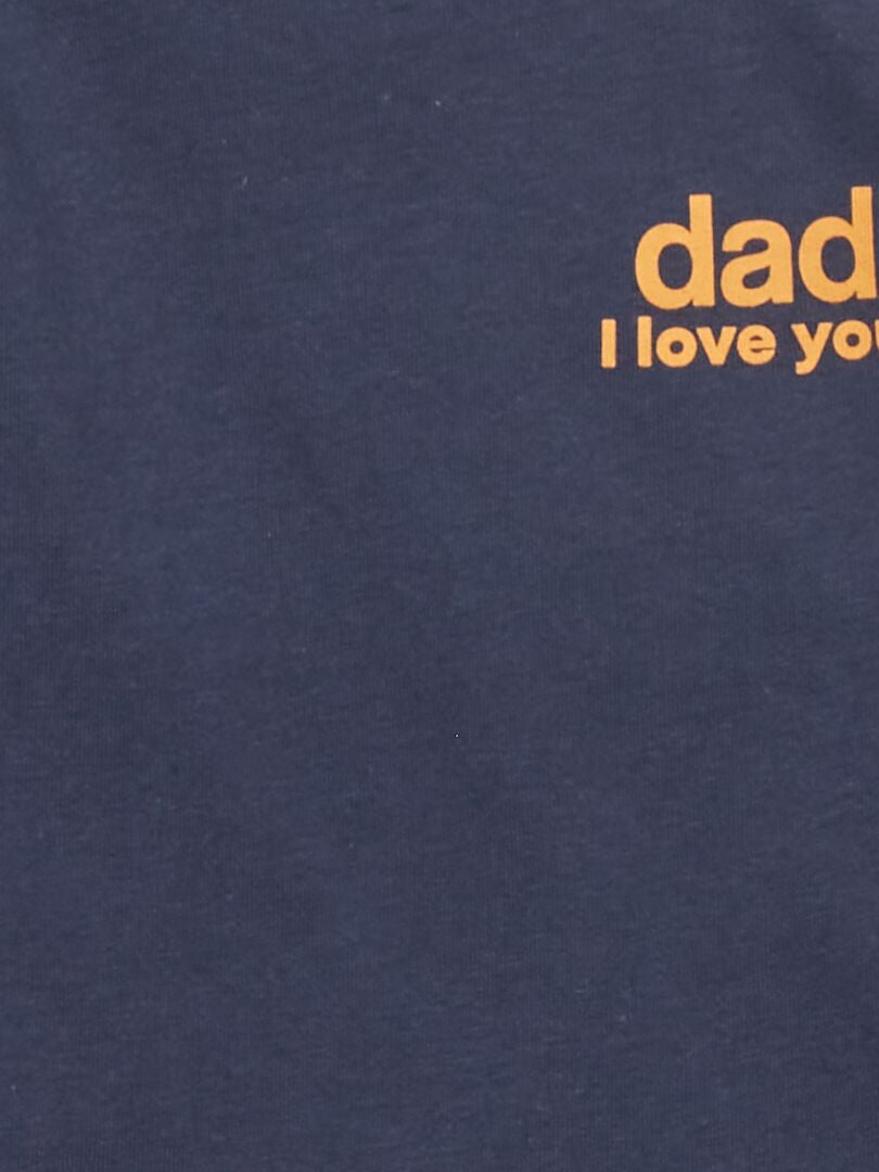Jersey T-shirt - BLAUW