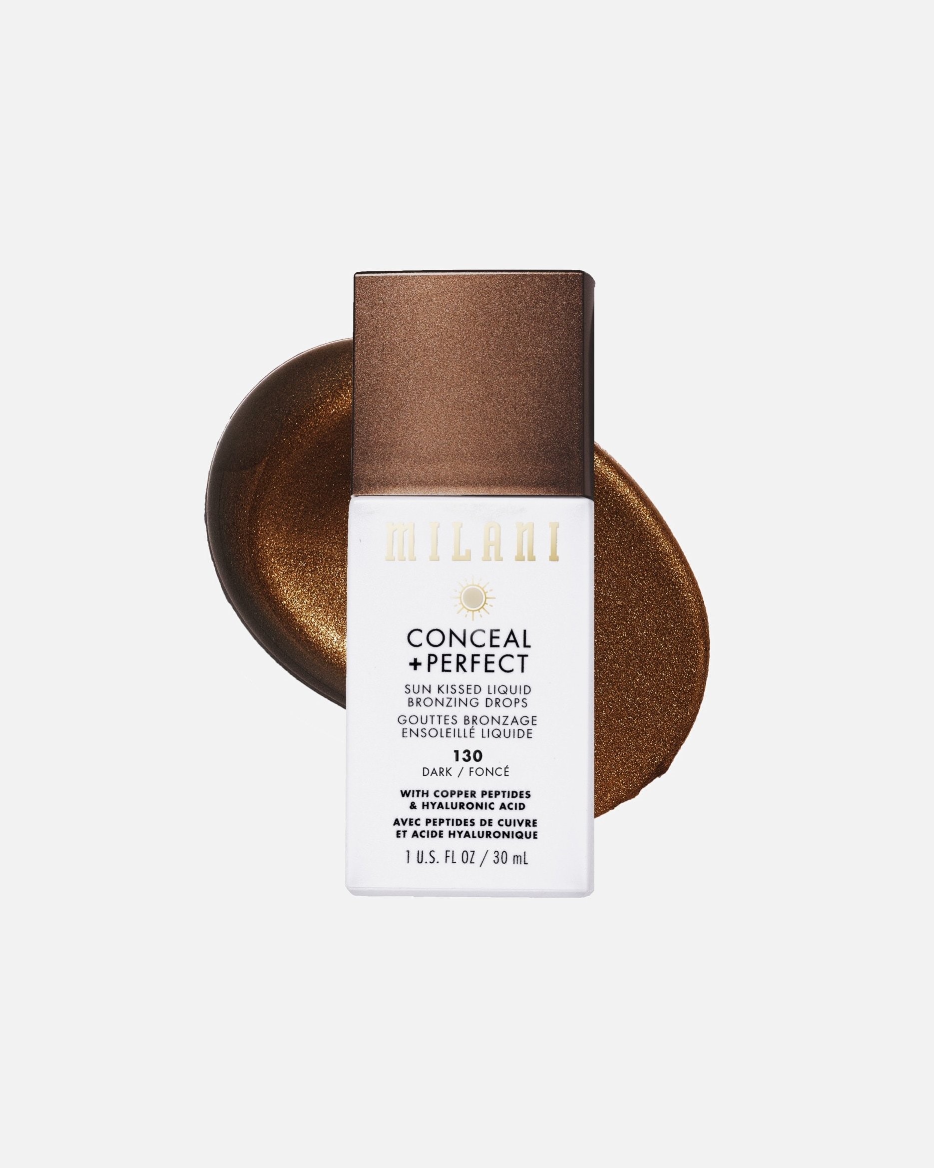 Milani Bronzer korektor + Perfect Sun Kissed tekući bronzer - 30 ml