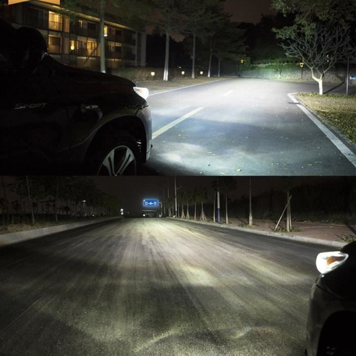 Verpakking van 4 H7 halogeenlampen 100W wit licht