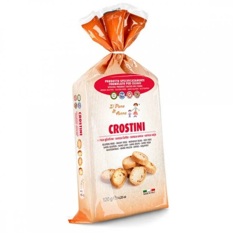 ANNI'S BROOD Anna's zuivelvrije broodcrostini
