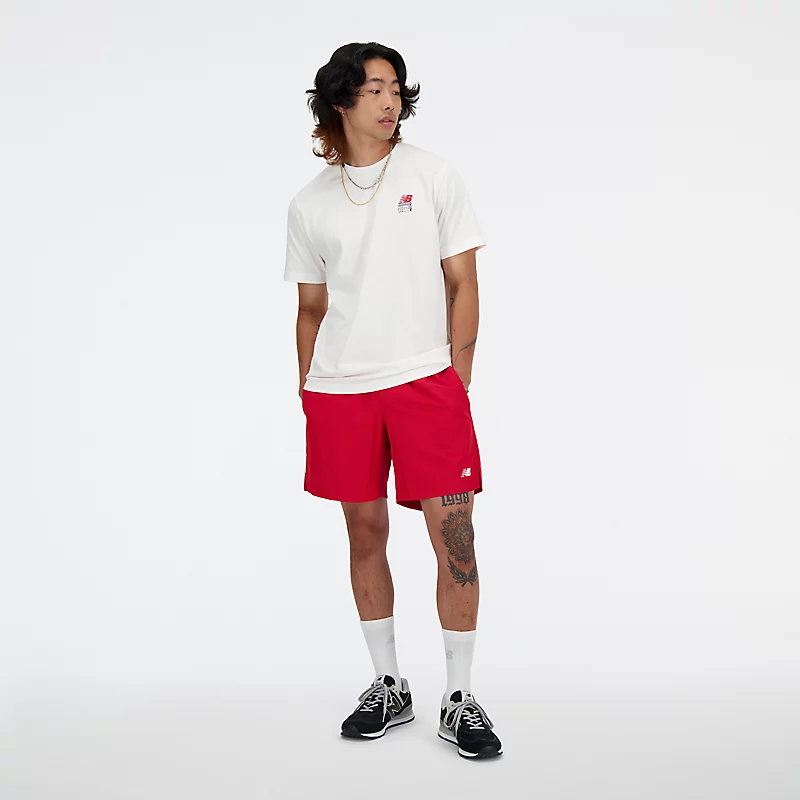 Homme Sport Essentials könyvespolc póló - FEHÉR