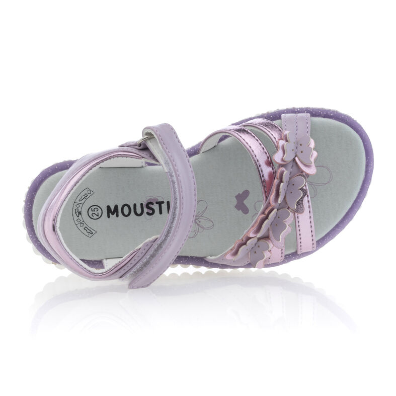Paarse sandalen/open teenschoenen voor meisjes