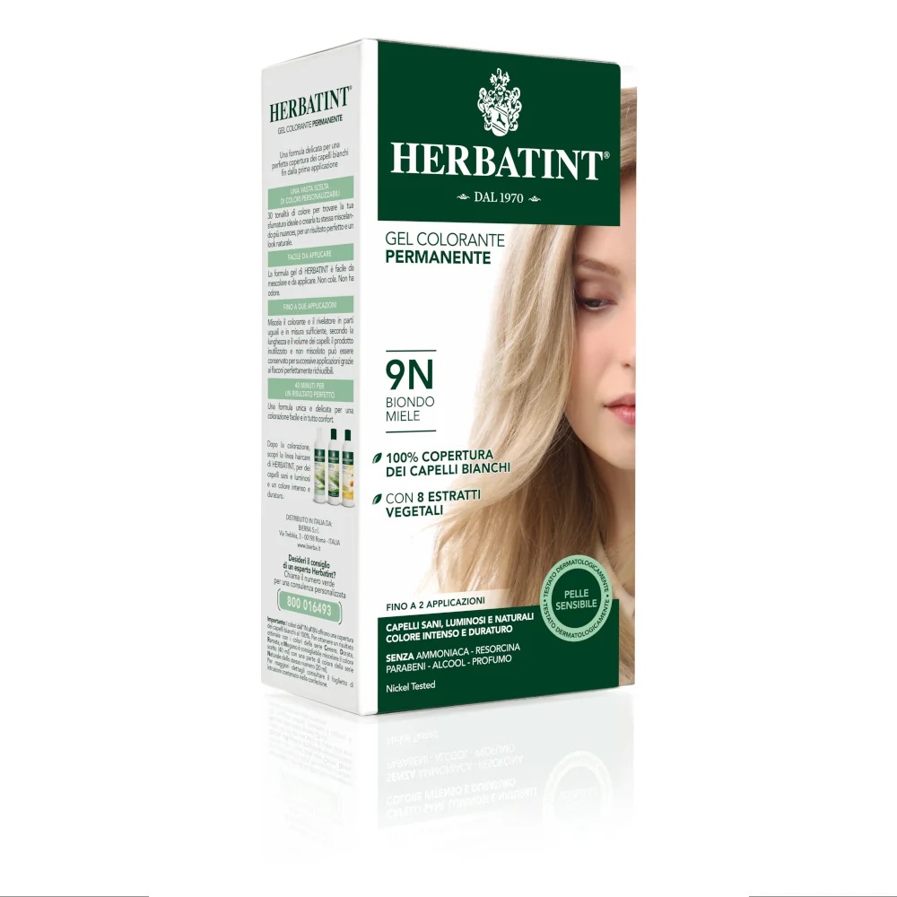 HERBATINT Herbatint Permanente Gel 9N Honingblond 150 ml haarkleuring