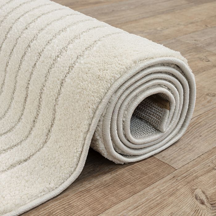 Alfombra moderna para salón - THE CARPET - Elisa - Diseño geométrico - Terciopelo de alta densidad - 240x340 cm