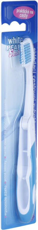 Escova de dentes dobrável para viagem White Pearl Smile