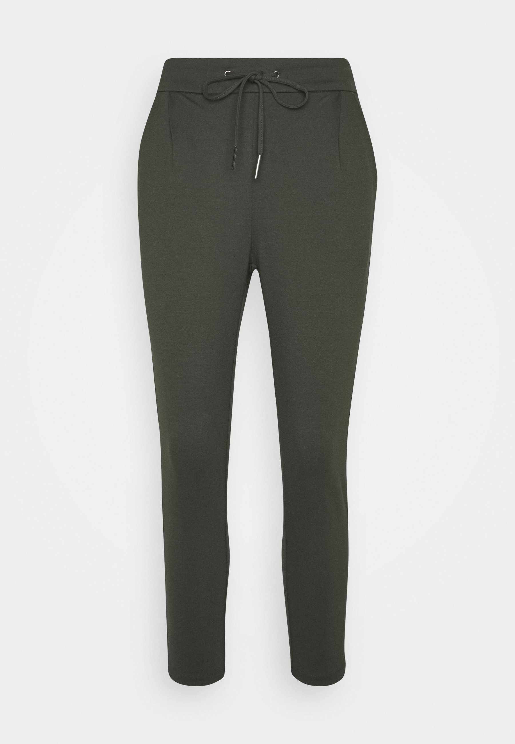 Vero Moda Petite VMEVA MR LOOSE STRING - Broek - turf