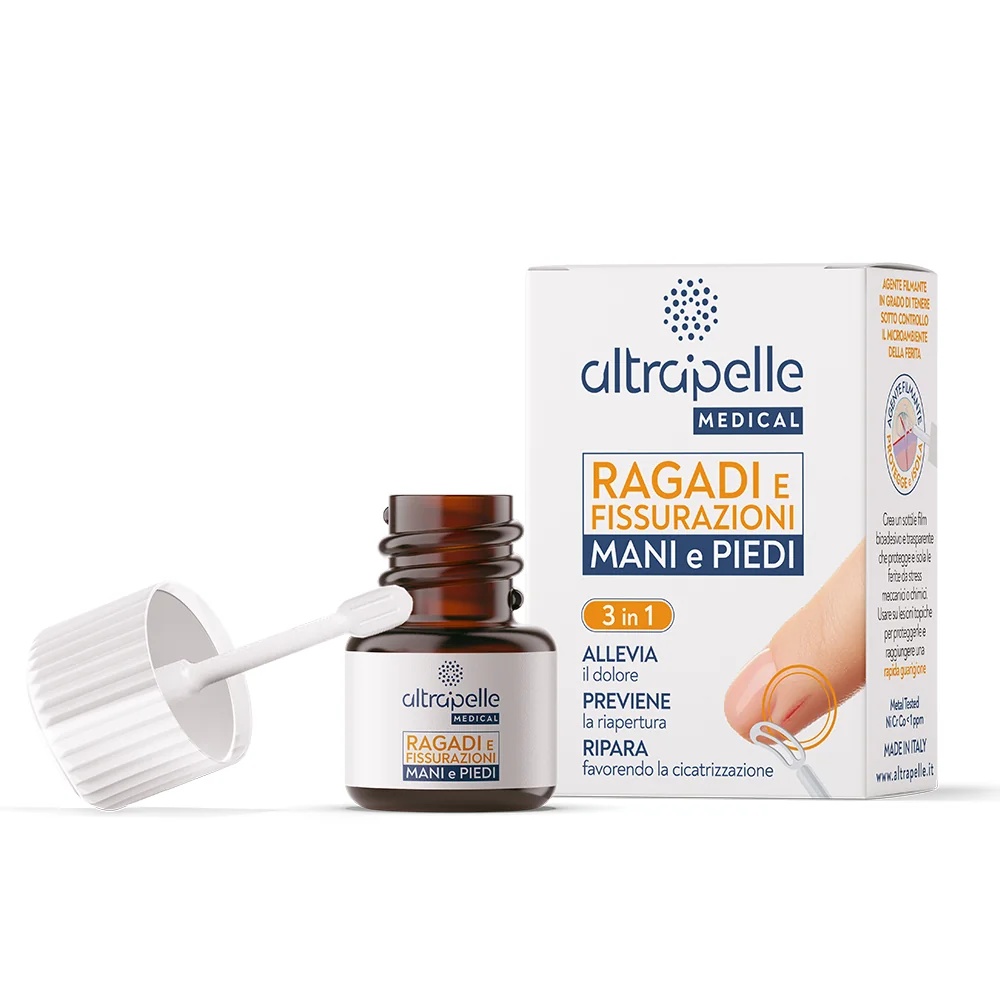ALTAPELLE Altrapelle Medizinische Behandlung von Rissen und Spalten an Händen und Füßen 7 ml