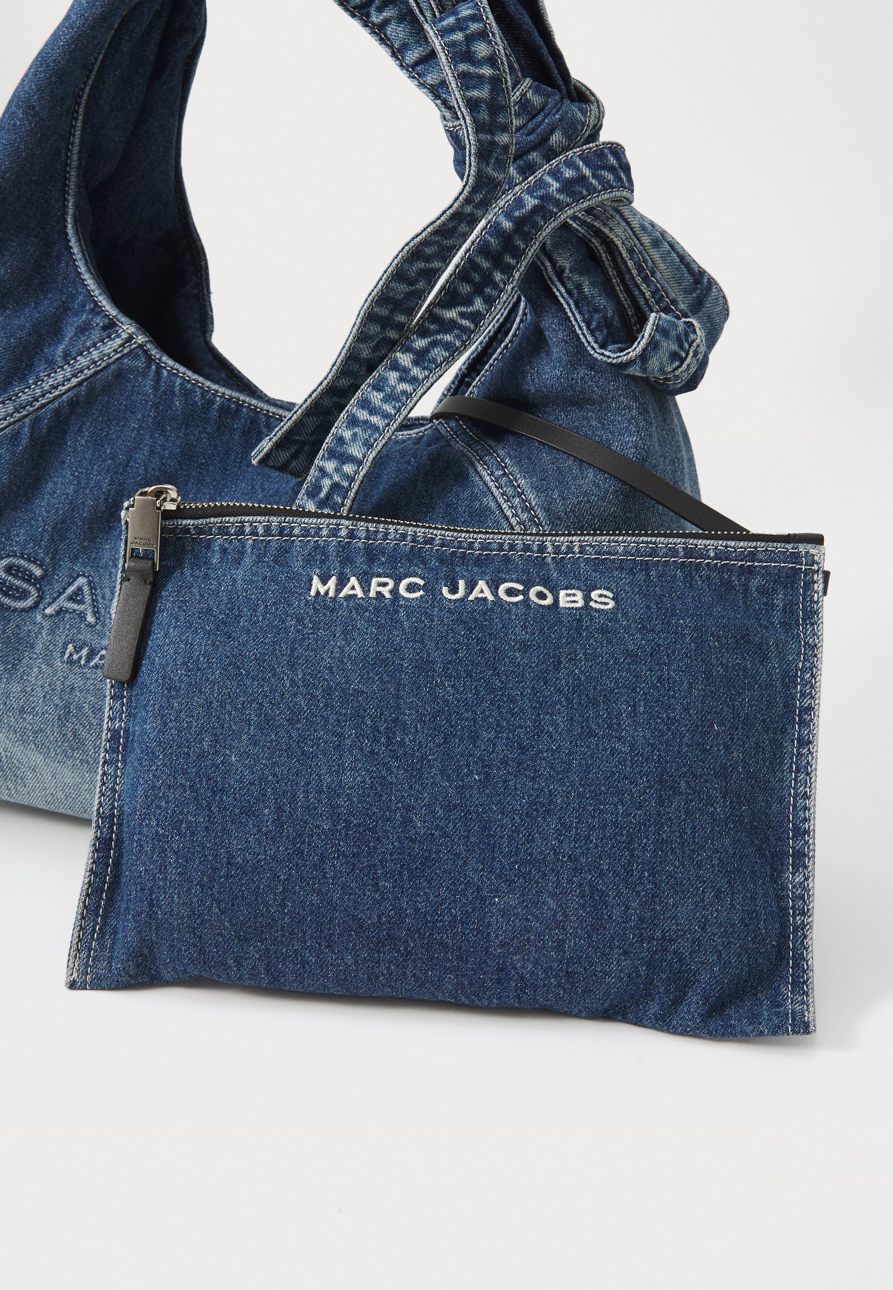 MARC JACOBS THE SACK - Käsilaukku - medium wash indigo