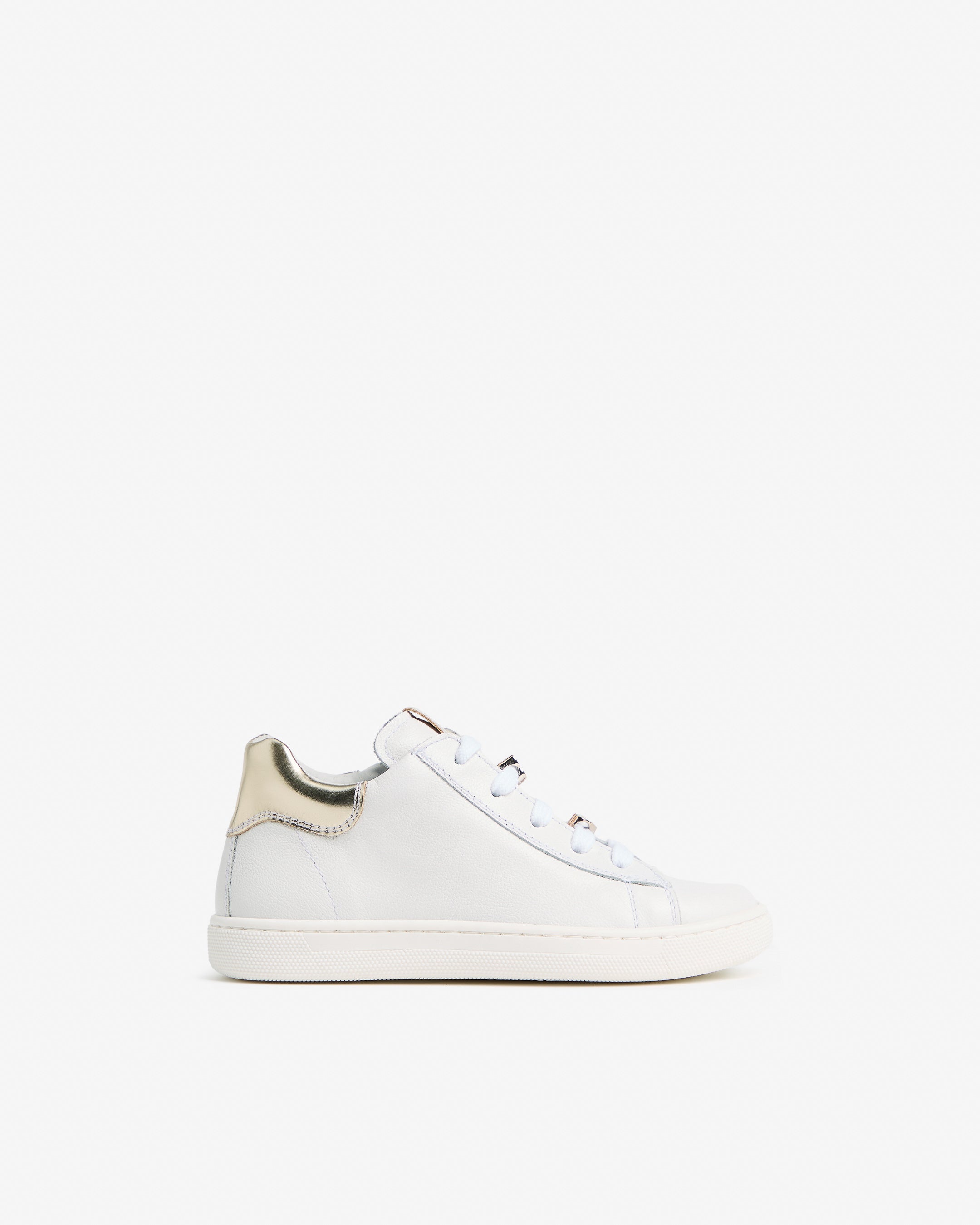  Junior-Sneaker für Mädchen aus Leder und Funktionsmaterial