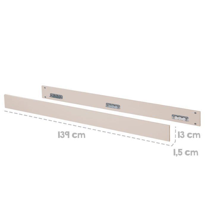 Kit conversion de lit bébé au lit junior - 70 x 140 cm - ROBA - 10011CM - Beige