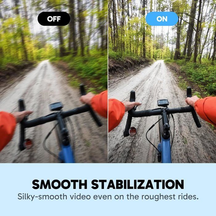 Action Camera - AKASO - EK7000 PRO SE 4K30FPS 20MP Touchscreen LCD Angolo regolabile a 170° Impermeabile fino a 40 m Sport Camera Nera