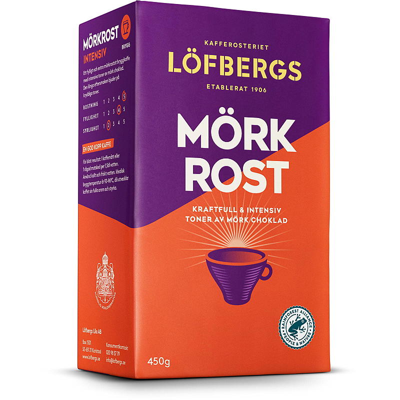 Caffè Löfbergs 450 g Löfbergs tostato scuro