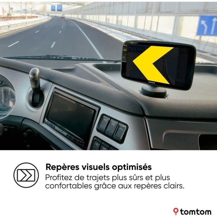 TomTom GO Expert 7 Plus - GPS para camiones, autobuses y coches - Planificación de rutas - TomTom Traffic - Mapa mundial