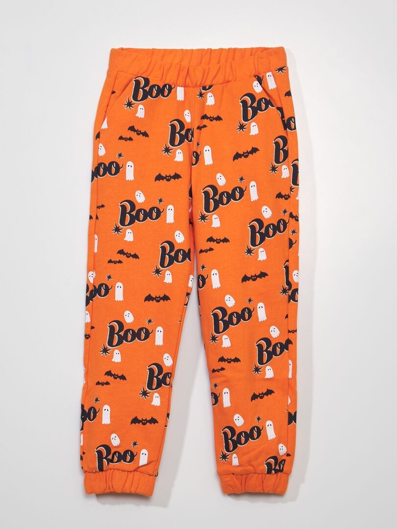 Halloween joggingbroek - Oranje