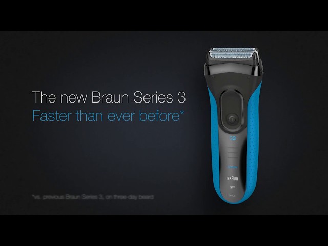 Holicí strojek Braun Series 3040 pro mokré i suché holení | Dárky pro tátu | Superdrug