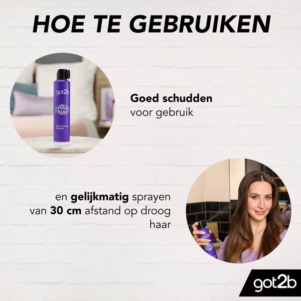 Got2B Volumania 24H objemový lak na vlasy<br>300ml