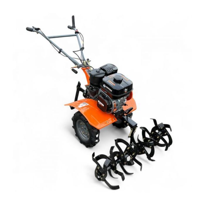 DAEWOO 7.5hp Petrol Tiller - 212cc Euro 5 - 2 Forward Speeds 1 Reverse, 105cm Width DATM80110