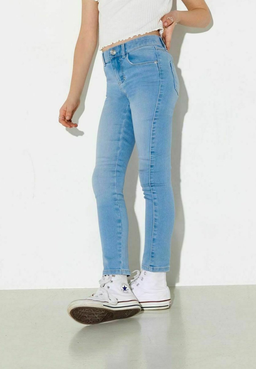 ONLY GIRLS Skinny Fit Jeans - lichtblauwe denim