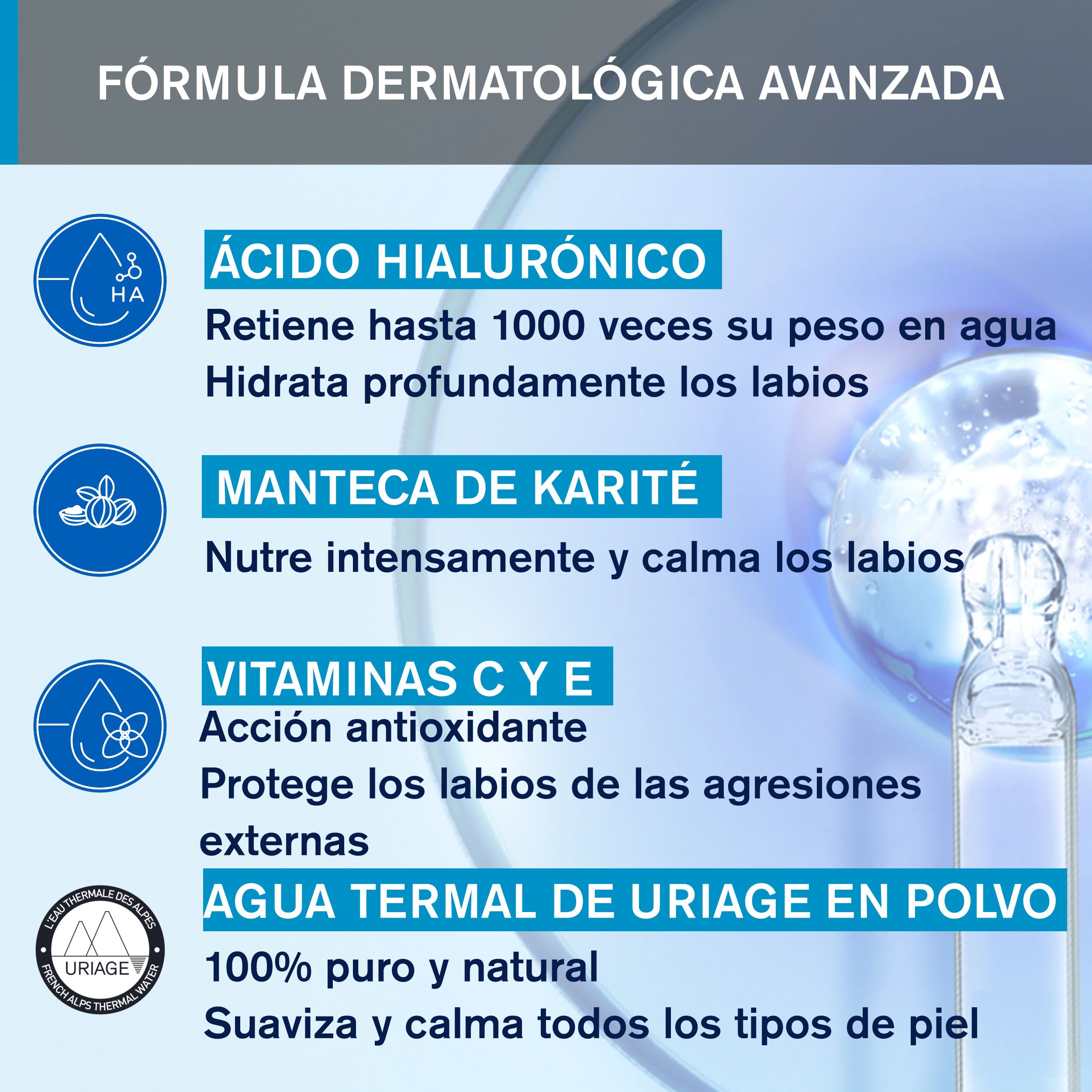 Balzam za usne Eau Thermale Njega usana iz ljekarne