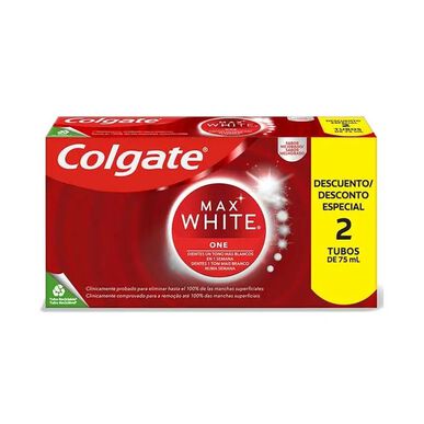 Colgate Max White -valkaiseva hammastahnapakkaus 2 x 75 ml 2 x 75 ml