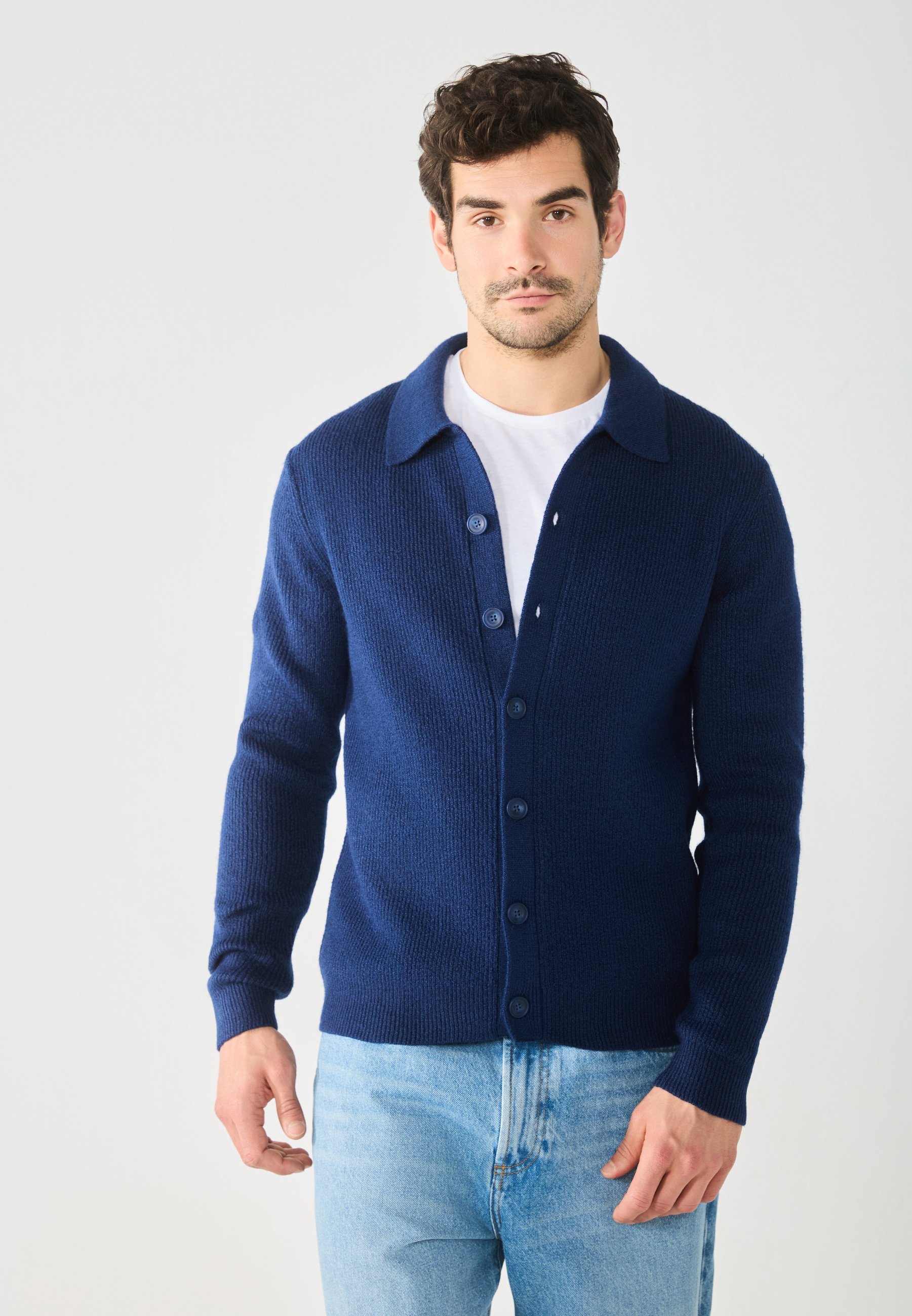 Cardigan Pier One - blu scuro