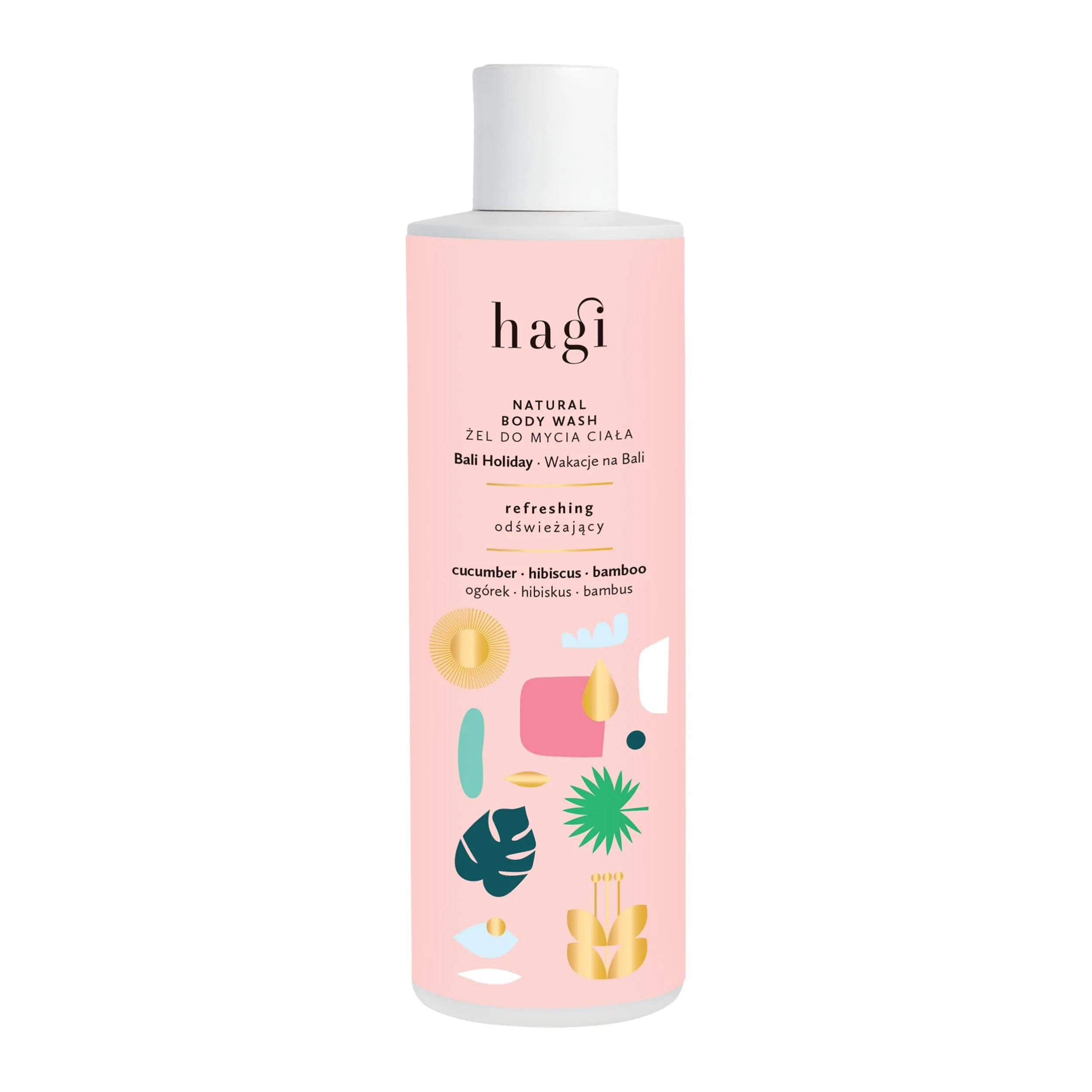 Hagi Naturalny Żel do mycia Wakacje Na Bali