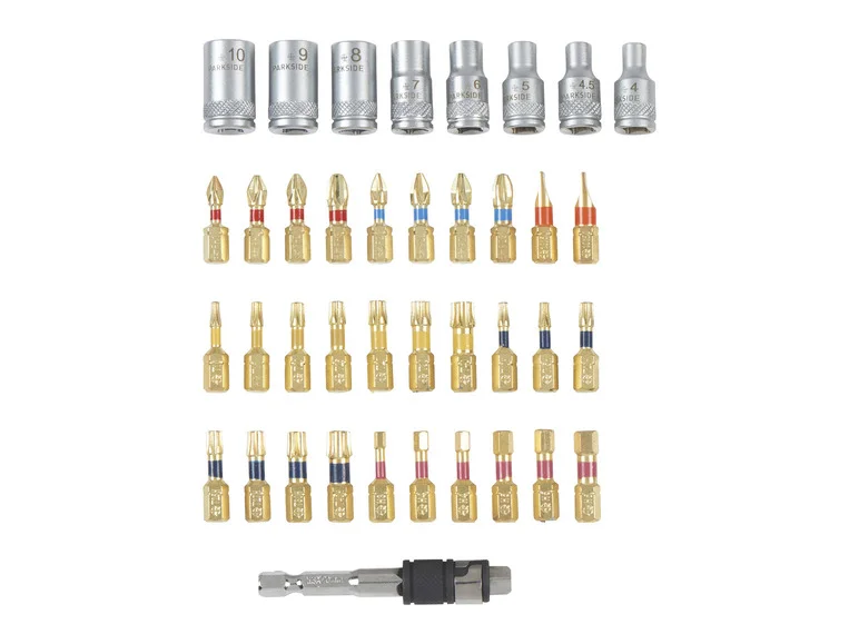 Conjunto de bits para chave de fenda de torção PARKSIDE PERFORMANCE® Zestaw PBSP 2 C3