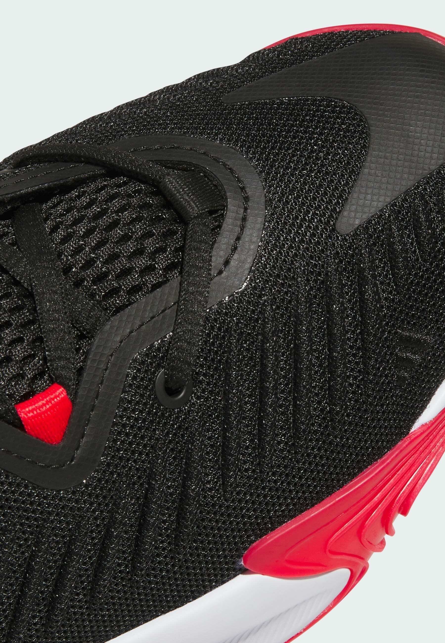 adidas Performance INITIATION - Basketbalschoenen - core black cloud white pure ruby
