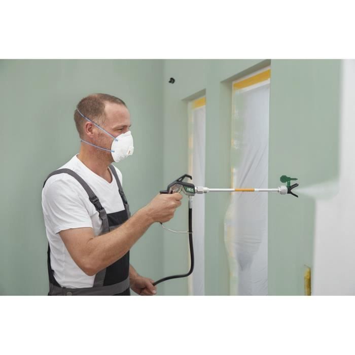 Pulverizador de pintura sin aire Wagner Control Pro 350R + 2 boquillas + extensión - Caudal 1,50 L/min - Presión 110 bar - 600 W