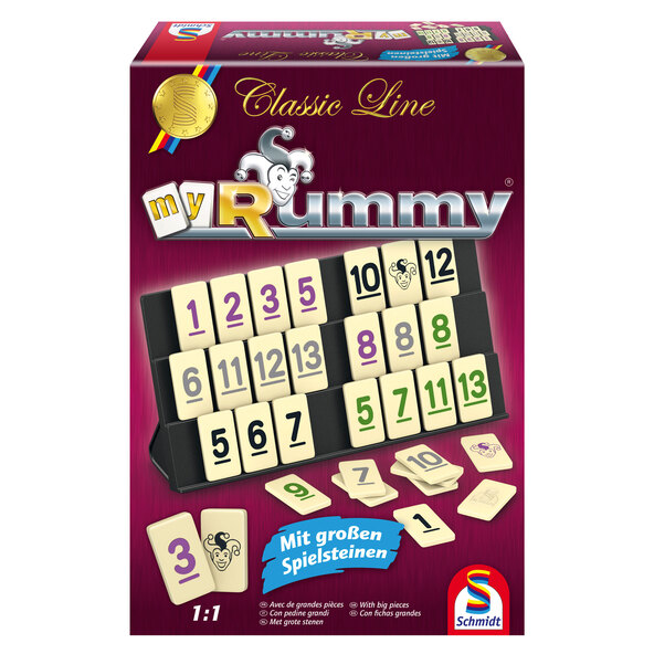 Classic Line, MyRummy®, with large playing pieces