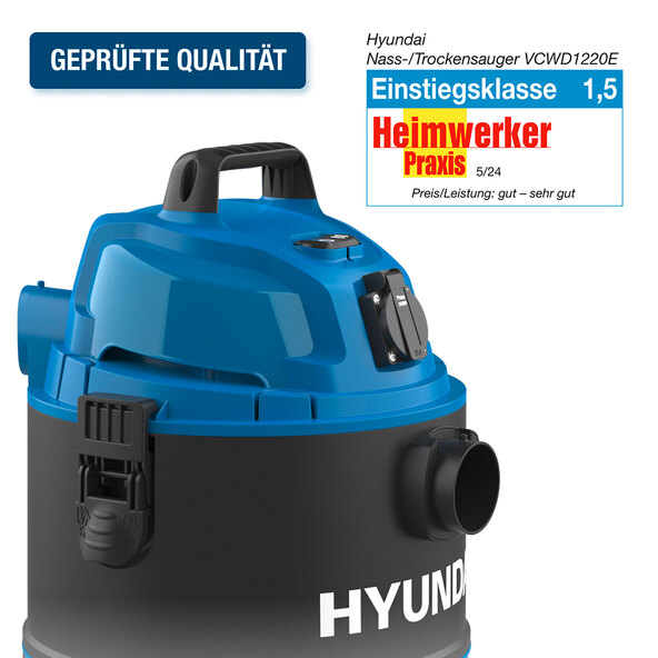 Nass- und Trockensauger VCWD1220E, 1250 W, 20 I