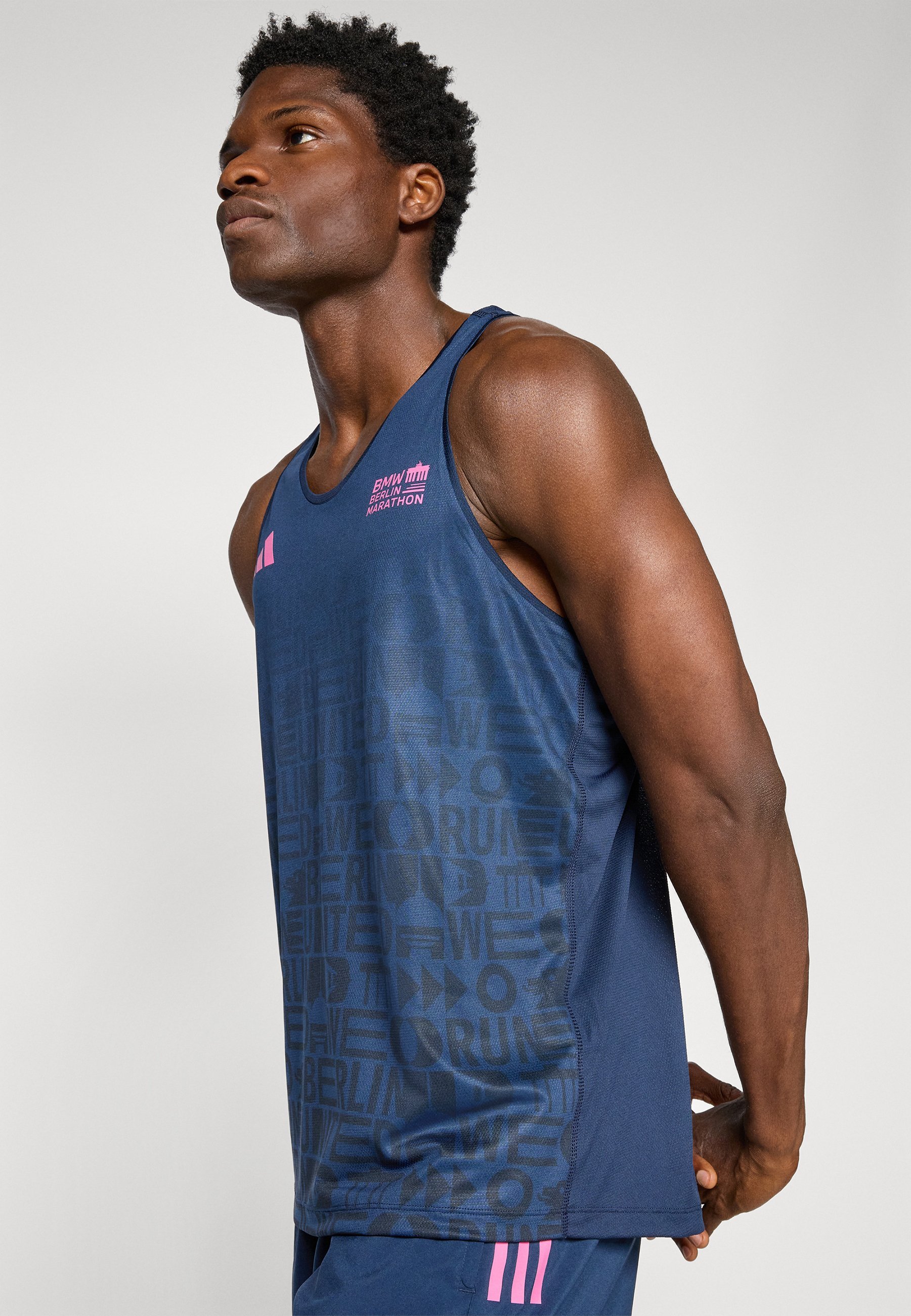 adidas Performance BER25 TANK - Topper - collegiate navy