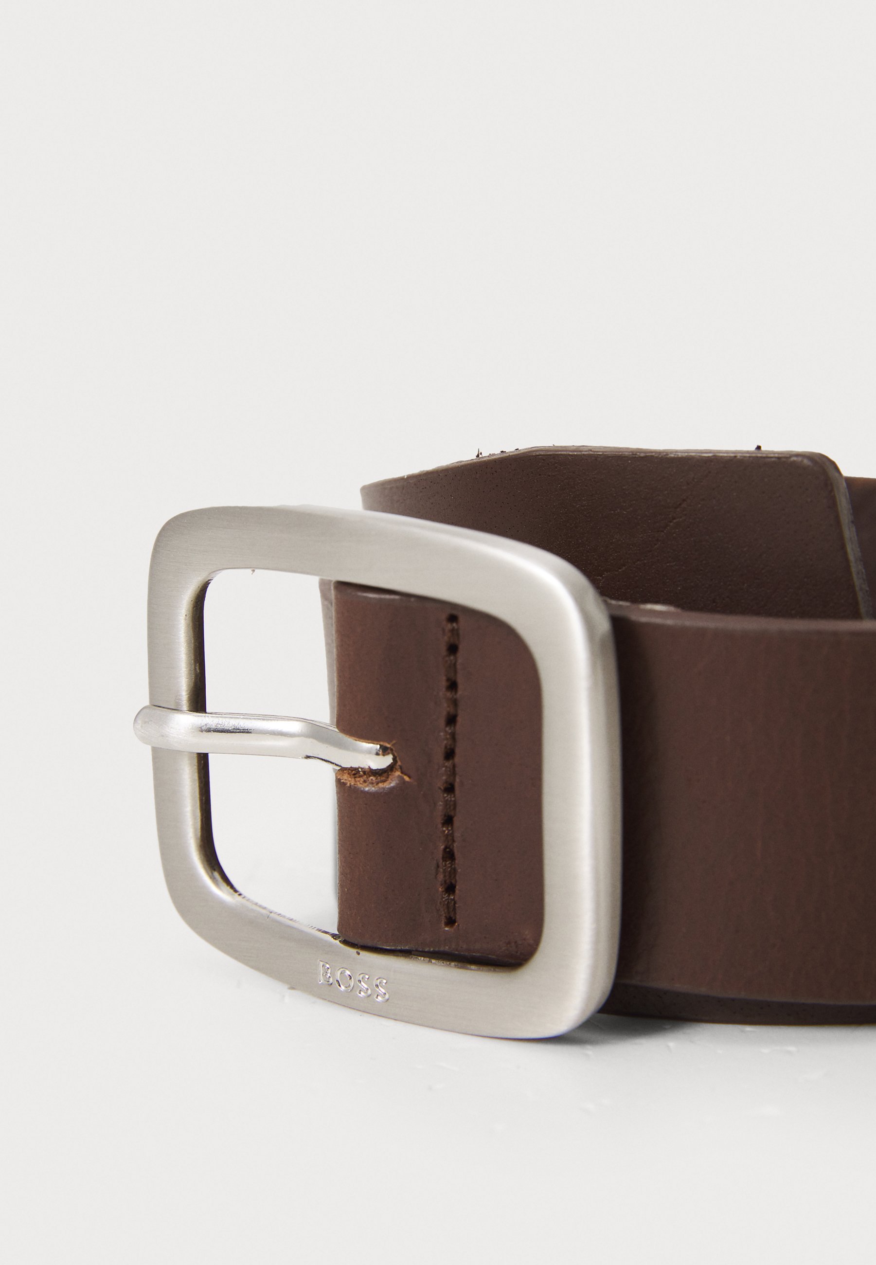 BOSS VALAY - Ceinture - marron foncé