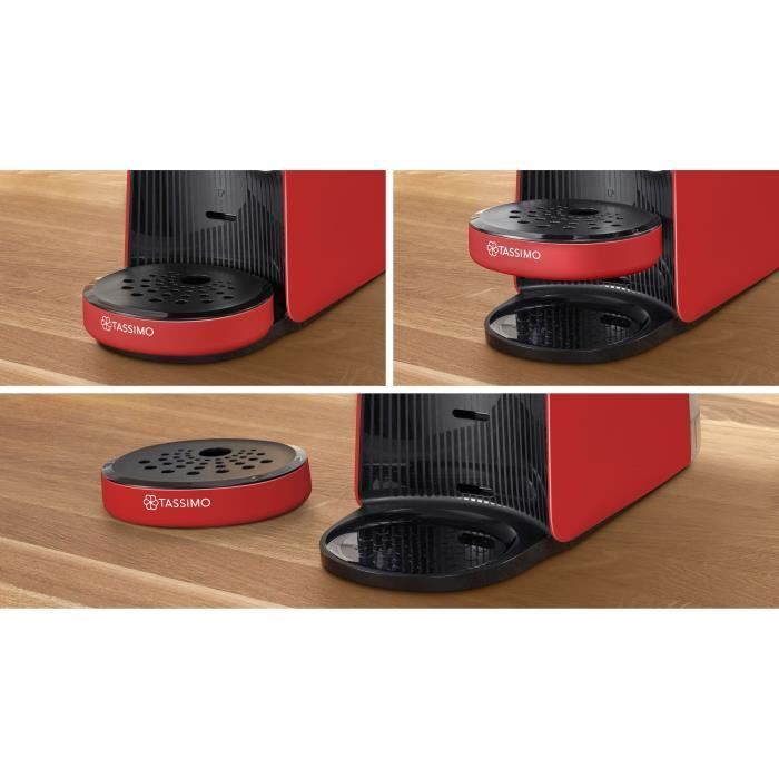 Cafetera multifunción BOSCH TASSIMO - TAS163E - T16 Finesse - 1400 W - 0,7 L - Roja