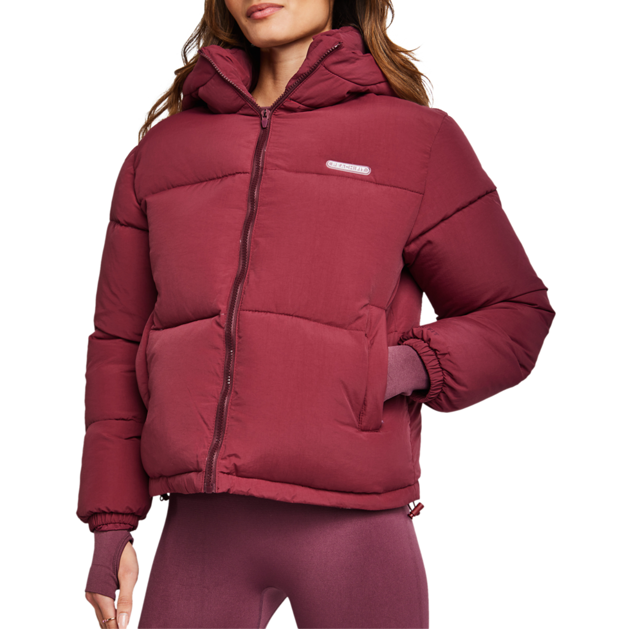 Peach Fit Essential Pufferjakke