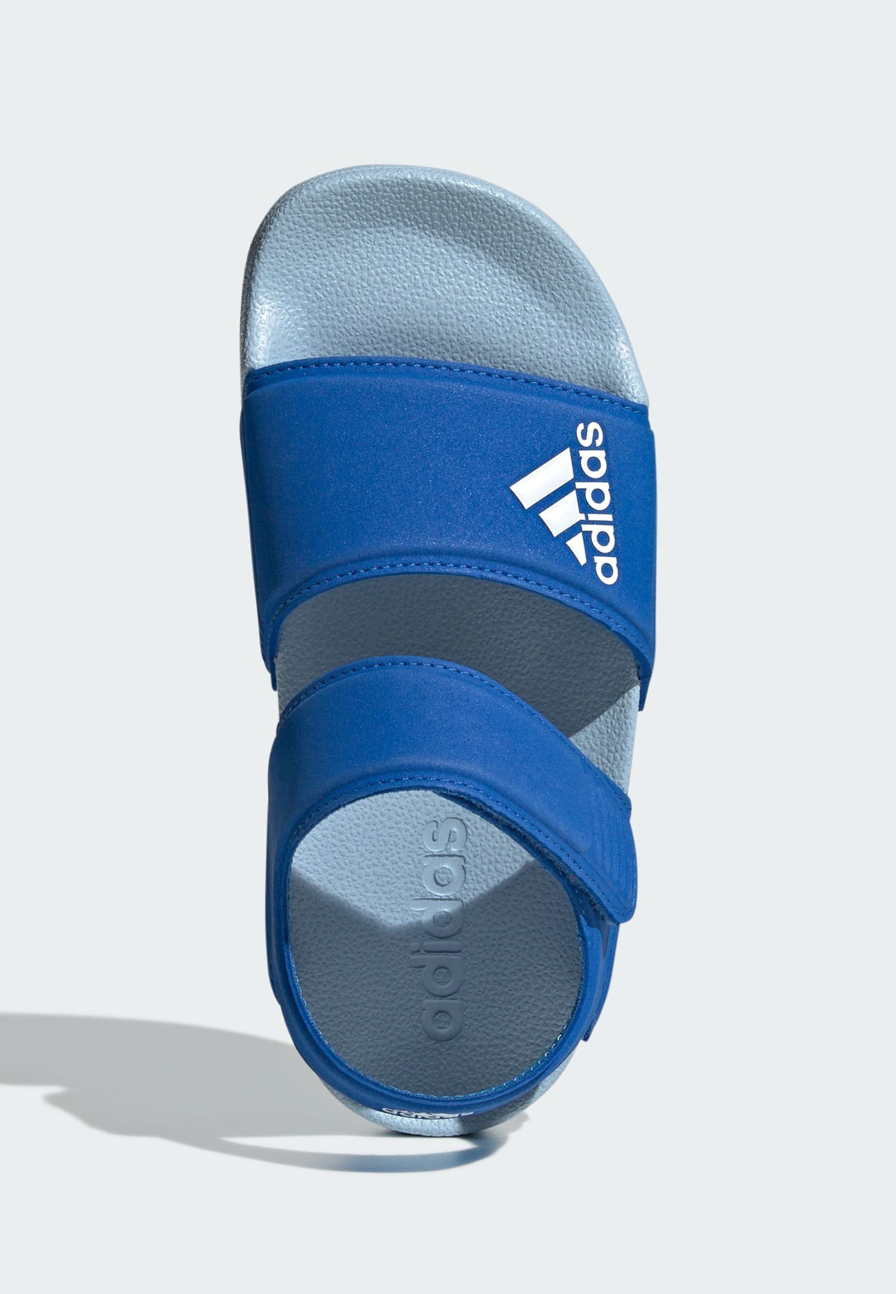 adidas Performance ADILETTE - Sandales de marche - bleu roi éclatant blanc ciel clair