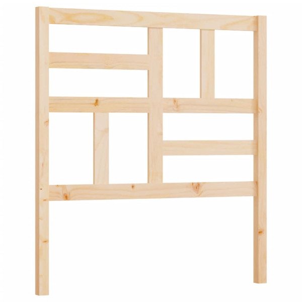 Wezgłowie łóżka Brąz 96 x 104 cm Drewno vidaXL