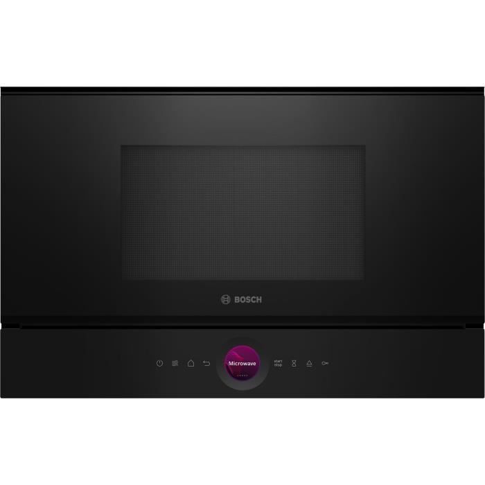Microondas empotrable individual - BOSCH SER8 - BFL7221B1 - Negro - 21 L - 38,2 x 59,4 x 31,8 cm
