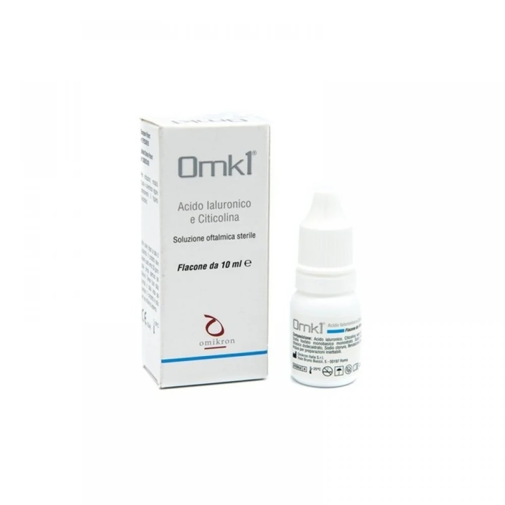Omk1 Lf Solução estéril para colírio 10 ml Ácido hialurônico e citicolina