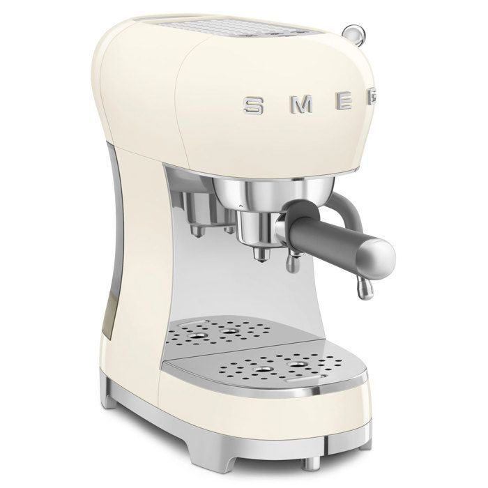 Smeg Machine à expresso 15 bars crème - ECF02CREU