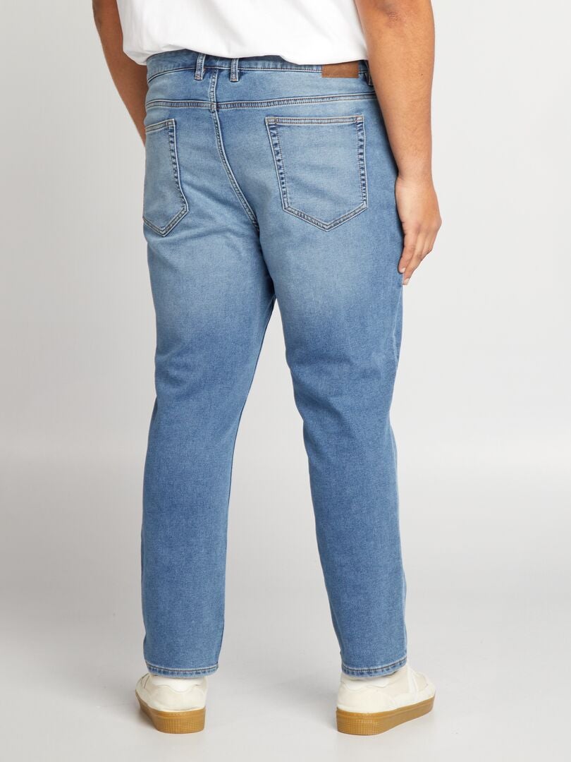 Calça jeans slim de 5 bolsos - L30 - AZUL