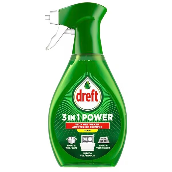 Dreft 3-u-1 Power Lemon sprej<br>500ml